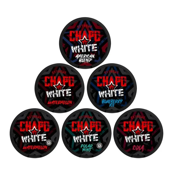 Chapo White Nicotine Pouches | Only £4.99